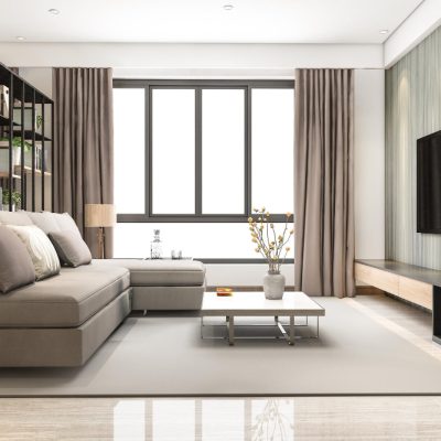 loft-luxury-living-room-with-bookshelf